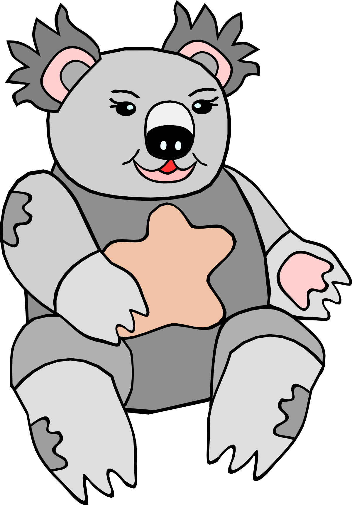 a teddy bear sitting on the ground clip art png transparent Teddy Bear Sitting on the Ground - Adorable Clipart for All Occasions