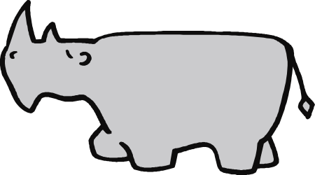 Free Rhino Clipart - Stunning Rhino Illustrations for Your Projects