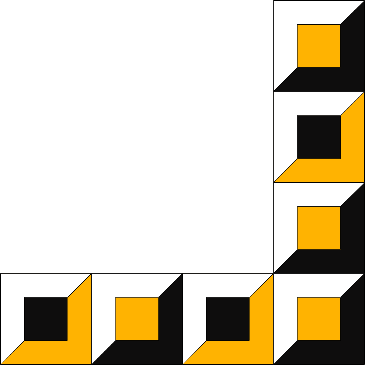 a yellow and black square frame with squares clip art png transparent Yellow and Black Square Frame Clipart - Stylish Borders and Corners Design