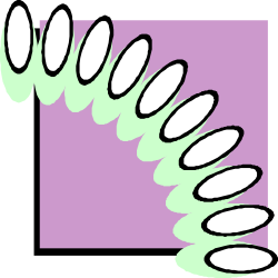 Spiral Design Clipart: Green and White Borders & Corners
