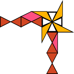 Colorful Geometric Borders and Corners Clipart Design