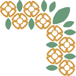 Green and Brown Circular Clipart with Leaves - Nature Borders and Corners