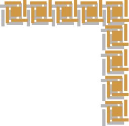 Square Frame Clipart with Borders and Corners for Creative Design