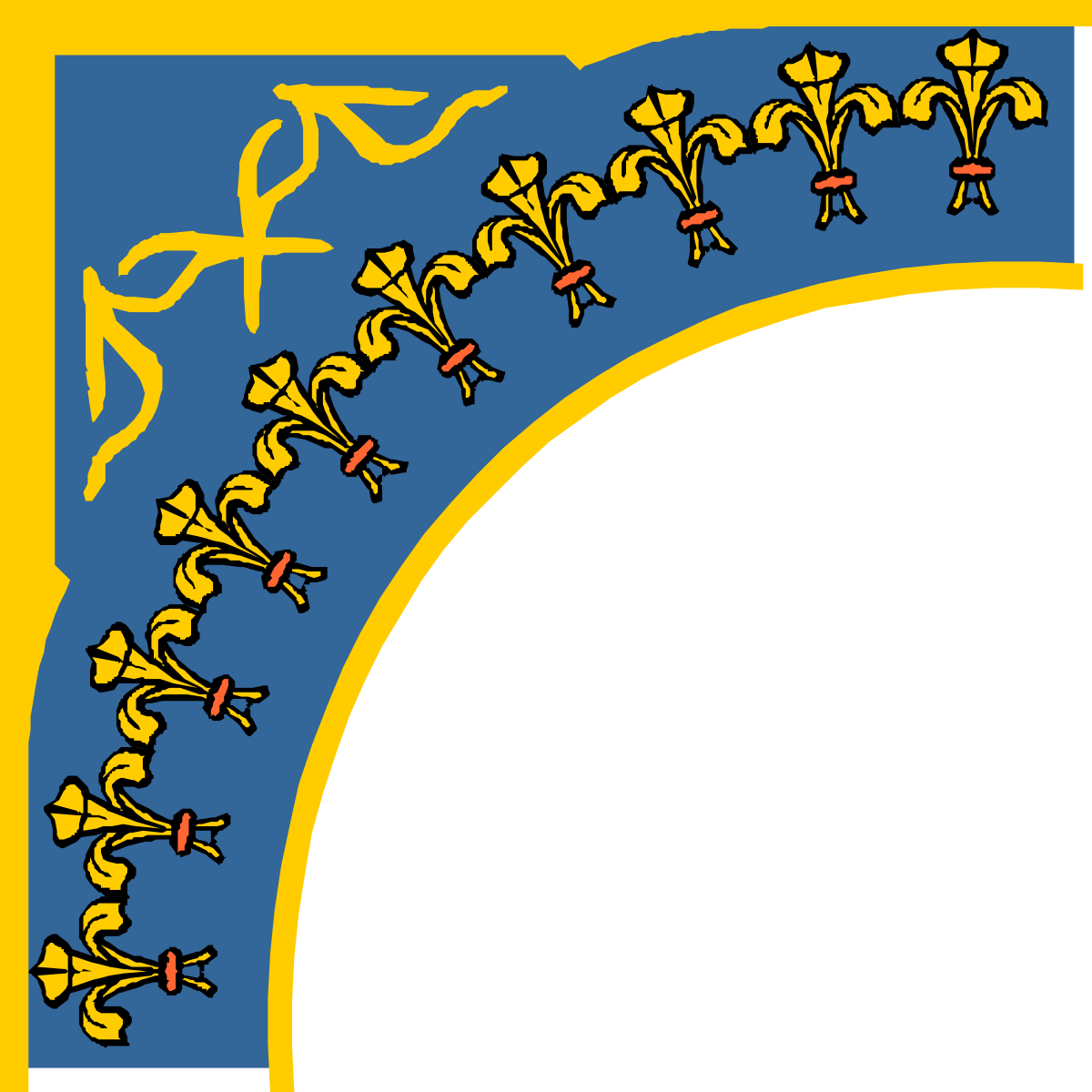 a yellow and blue circle with a group of people clip art png transparent Yellow and Blue Circle Clipart Featuring a Group of People - Perfect for Borders and Corners