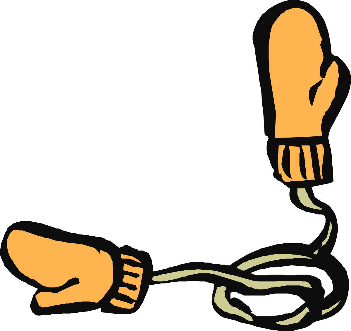 Hands Holding Hands Clipart - Beautiful Borders & Corners Design