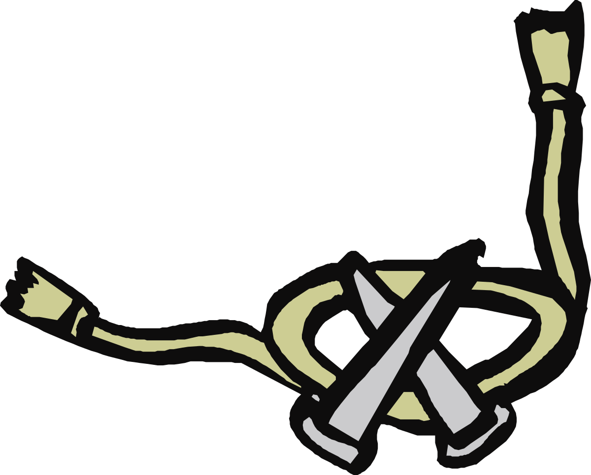Black and White Handstand Man Clipart - Dynamic Borders and Corners