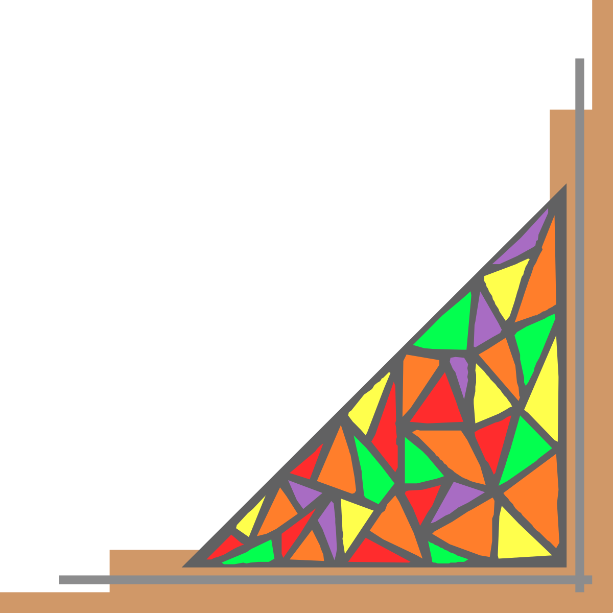 Triangle Clipart Design: Unique Borders & Corners