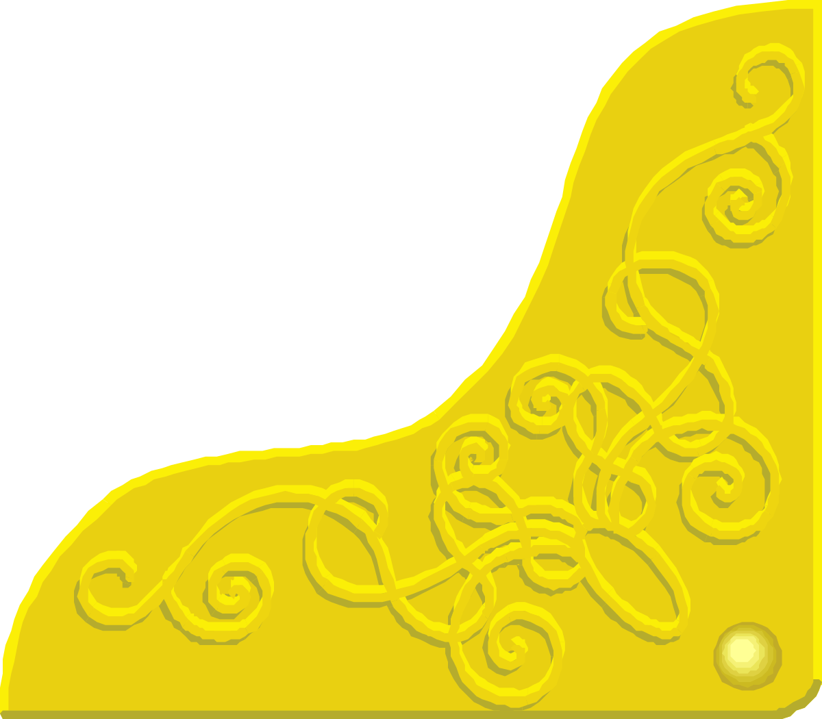 a piece of cheese with a pattern on it clip art png transparent Cheese Clipart with Unique Pattern - Decorative Borders & Corners