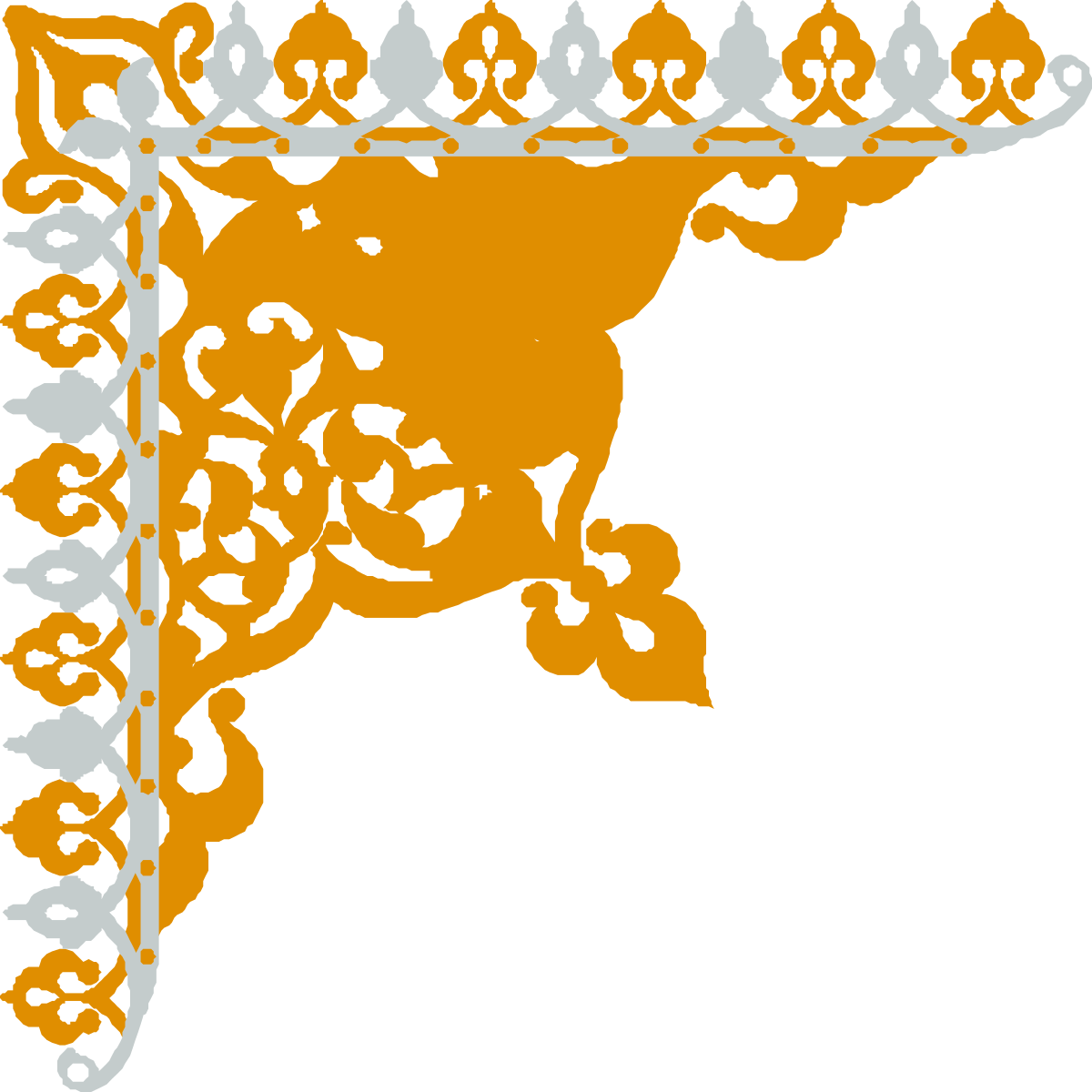 a letter p with an orange and white pattern clip art png transparent Elegant Orange and White Patterned Letter P Clipart for Creative Borders and Corners