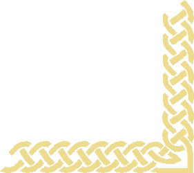 Elegant Gold Frame with Braided Pattern Clipart