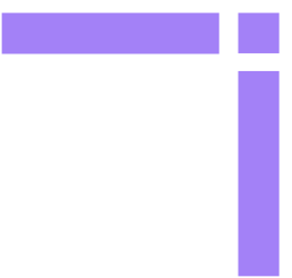 Purple and White Cross Clipart on Black Background - Elegant Borders and Corners Design