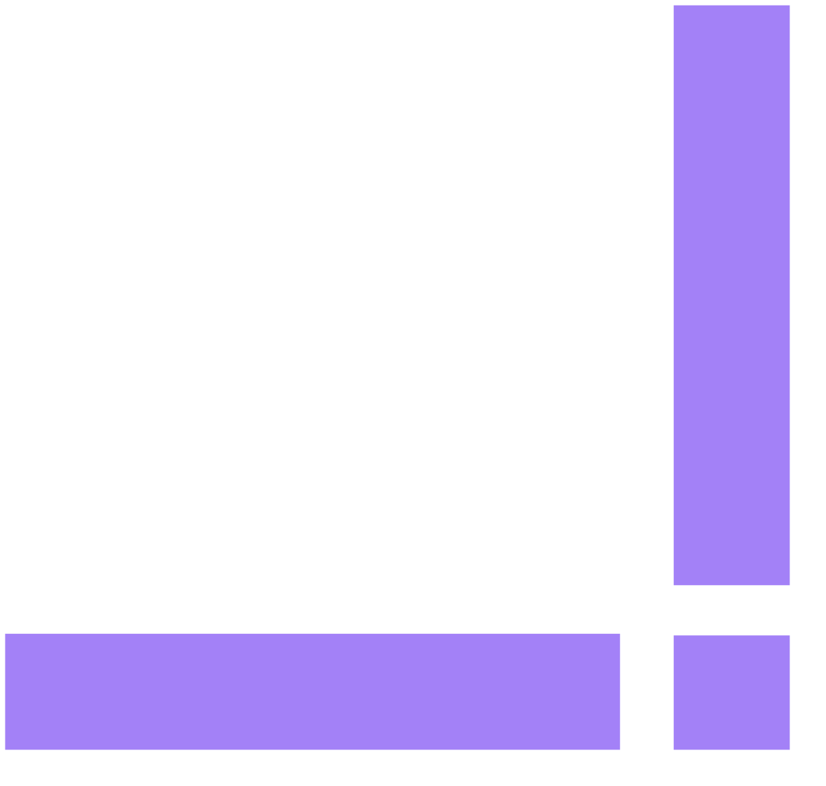 Stylish Purple and Black Square Clipart with White Border