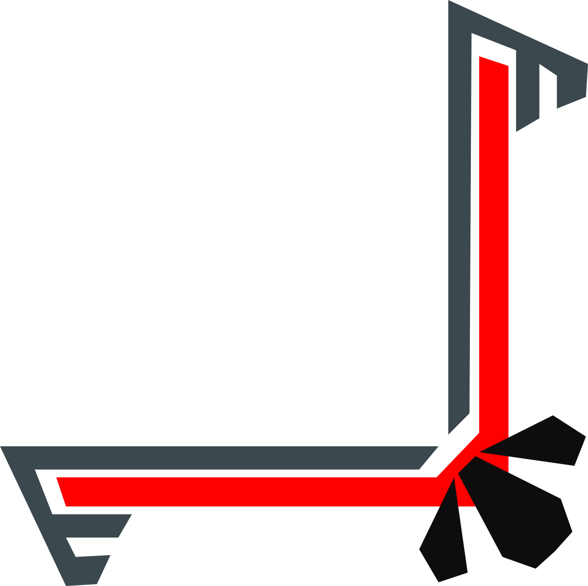 a red and gray arrow with a black arrow clip art png transparent Red and Gray Arrow with Black Arrow Clipart: Dynamic Borders and Corners