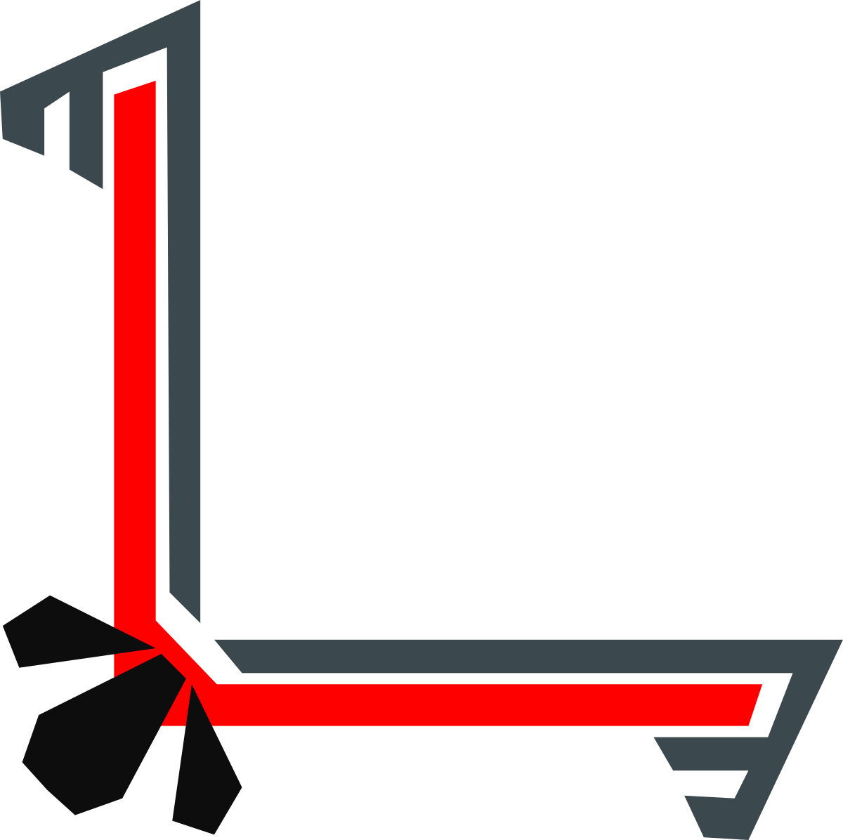 a red and gray arrow with a black arrow clip art png transparent Red and Gray Arrow Clipart with Black Arrow - Versatile Borders and Corners
