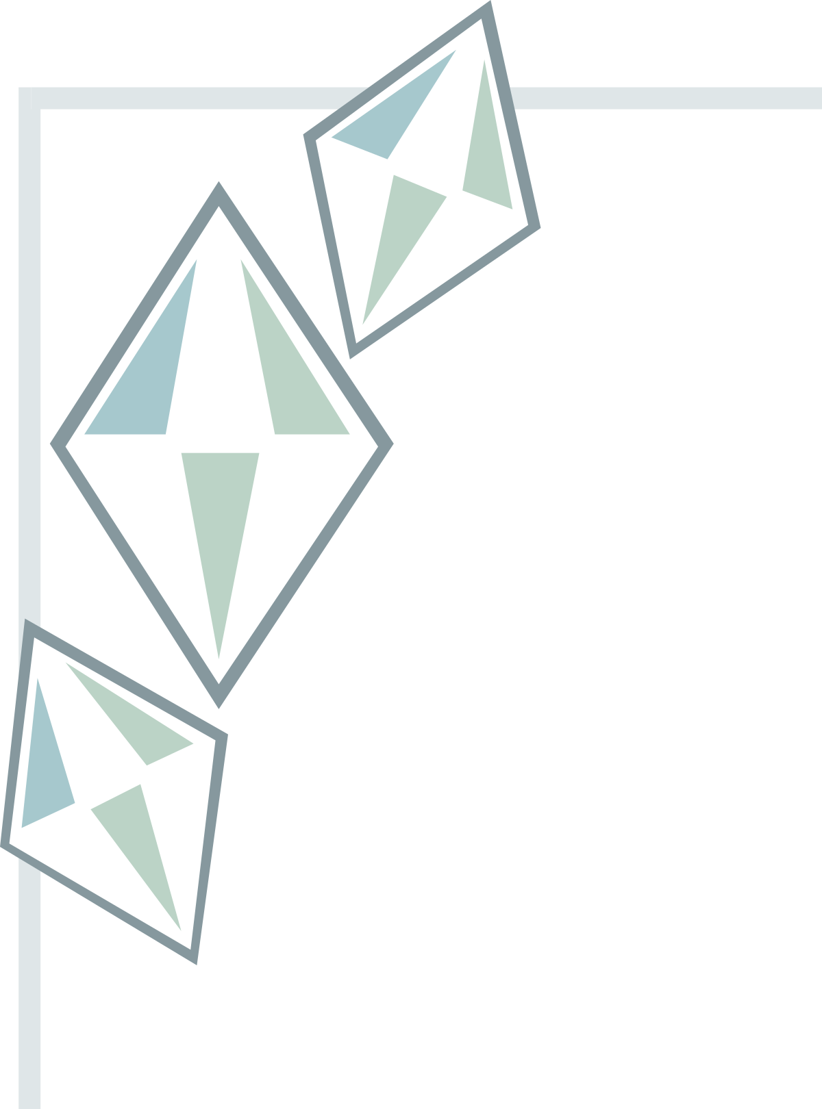 Email Platform Logo Clipart - Creative Borders and Corners Design