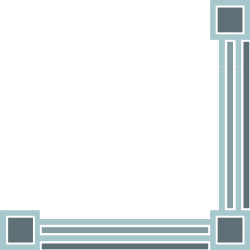 Black and White Square Frame Clipart: Elegant Borders and Corners Design