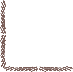 Leafy Square Frame Clipart | Decorative Borders and Corners