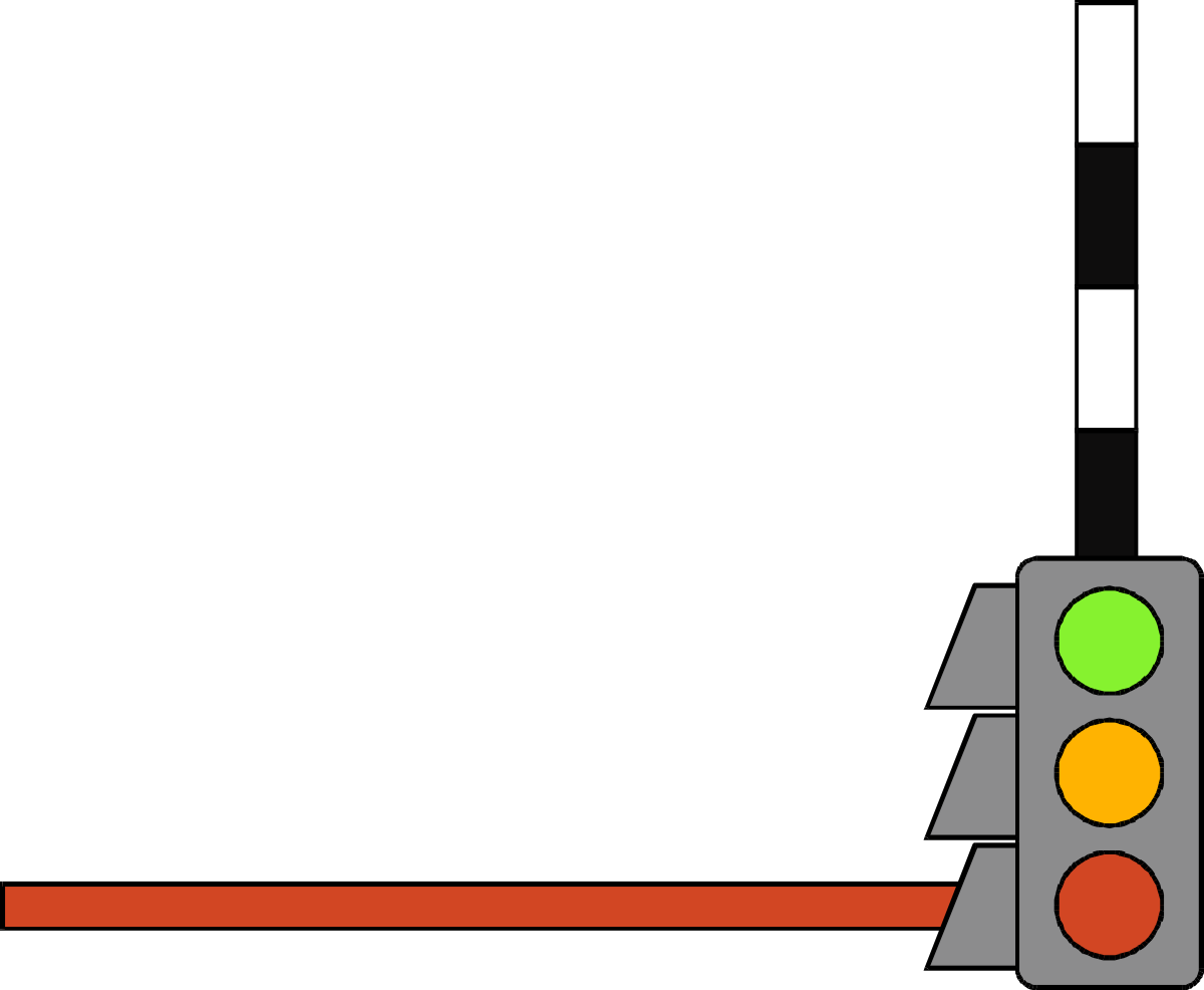 a traffic light with a red and green light clip art png transparent Traffic Light Clipart: Red and Green Lights for Creative Borders and Corners