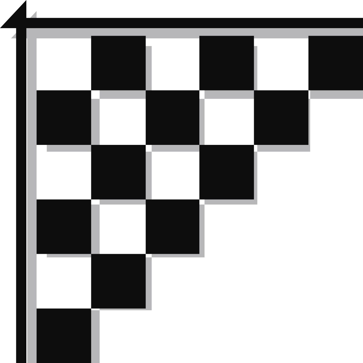 Black and White Square Frame Clipart - Elegant Borders and Corners