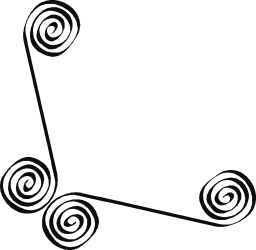 Black and White Square Frame Clipart - Elegant Borders & Corners