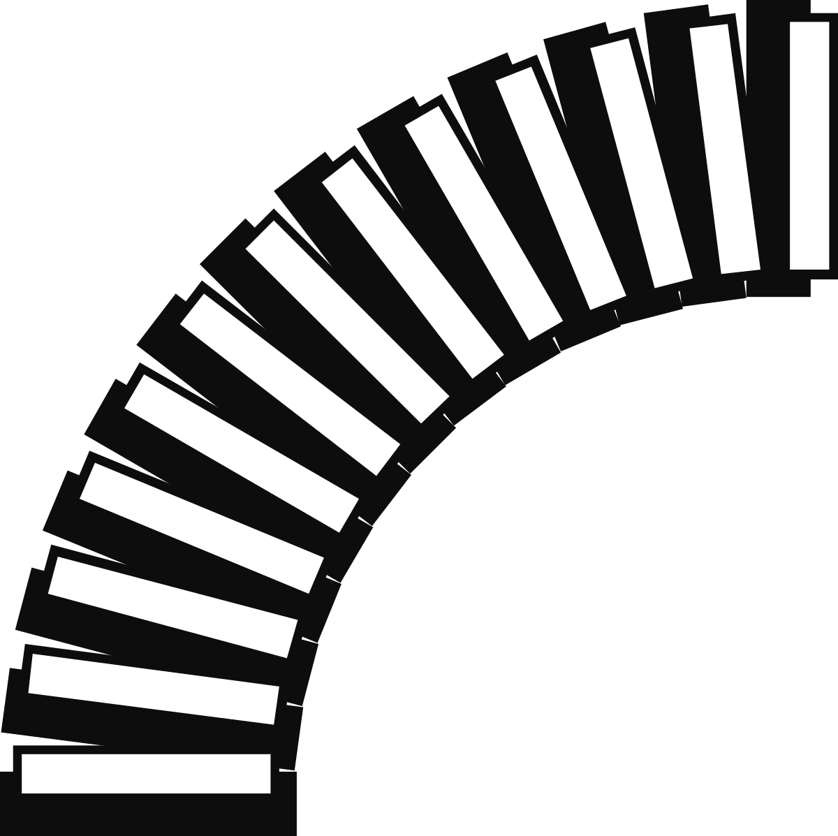 a black and white piano instrument clip art png transparent Black and White Piano Clipart - Elegant Borders and Corners Design