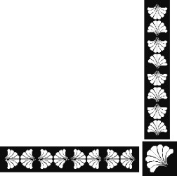Elegant Floral Square Frame Clipart with Leaves and Flowers