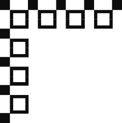 Black and White Film Strip Clipart: Creative Borders and Corners Design