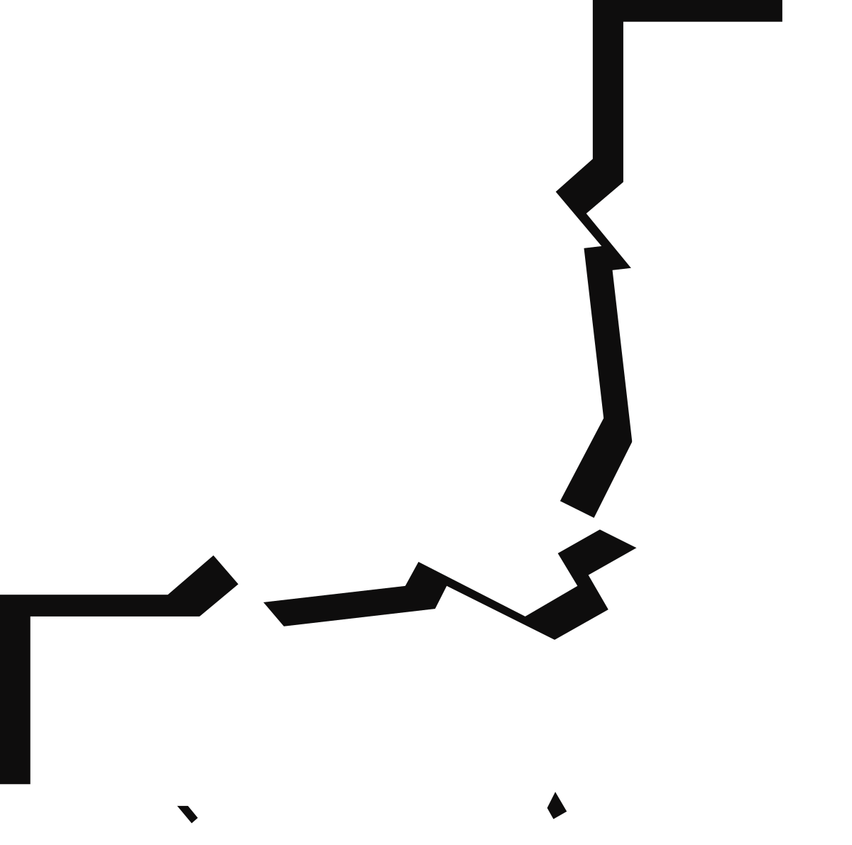 a white outline of a map clip art png transparent Map Clipart with White Outline - Borders and Corners Design