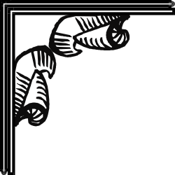 Zebra Print Borders and Corners Clipart - Black and White Design