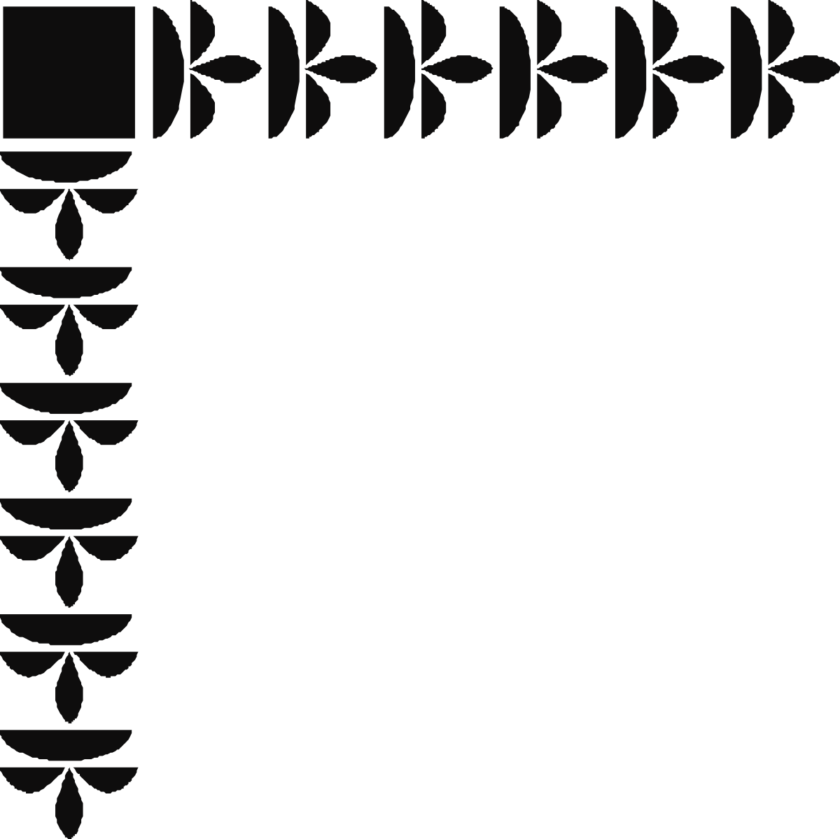 a black and white image of a cross clip art png transparent Cross Clipart: Black and White Borders and Corners Designs