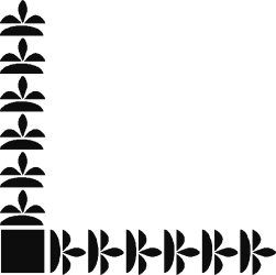 Black and White Building Clipart - Elegant Borders and Corners Design