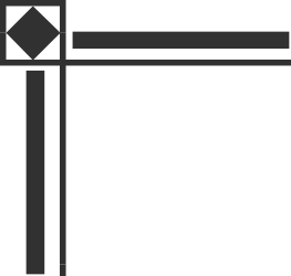 Black and White Cross Clipart - Elegant Borders and Corners Design