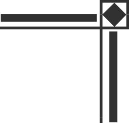 Cross with White Background - Elegant Borders and Corners Clipart