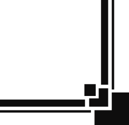 Elegant Black and White Square Frame Clipart for Creative Designs