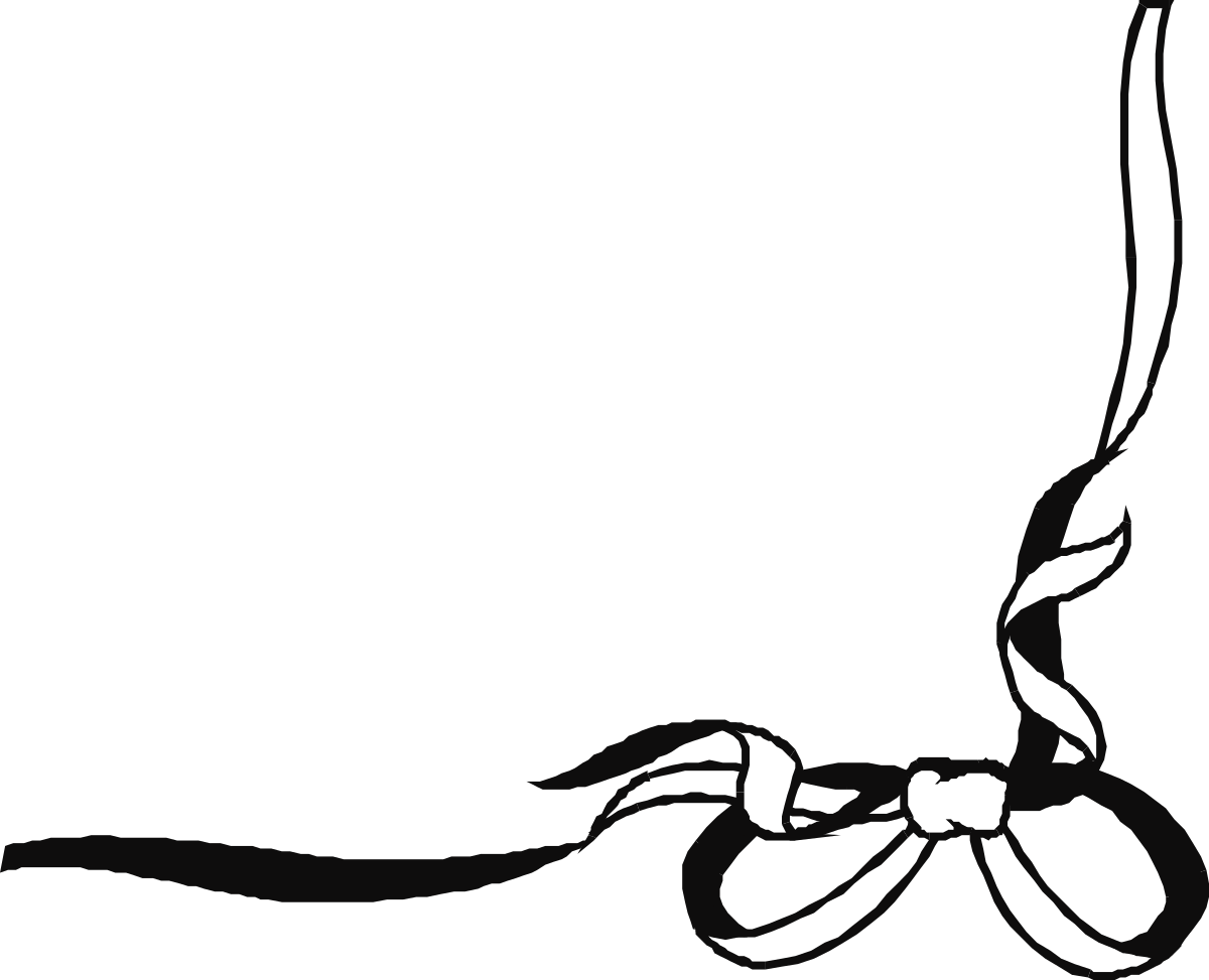 Black and White Bird Silhouette Clipart - Stylish Borders and Corners