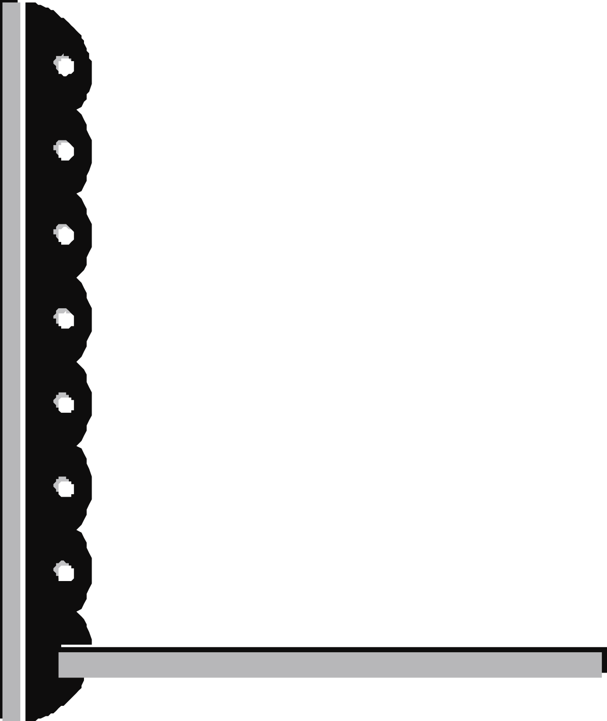 a blank paper with a black background clip art png transparent Black Background Clipart: Blank Paper with Elegant Borders and Corners