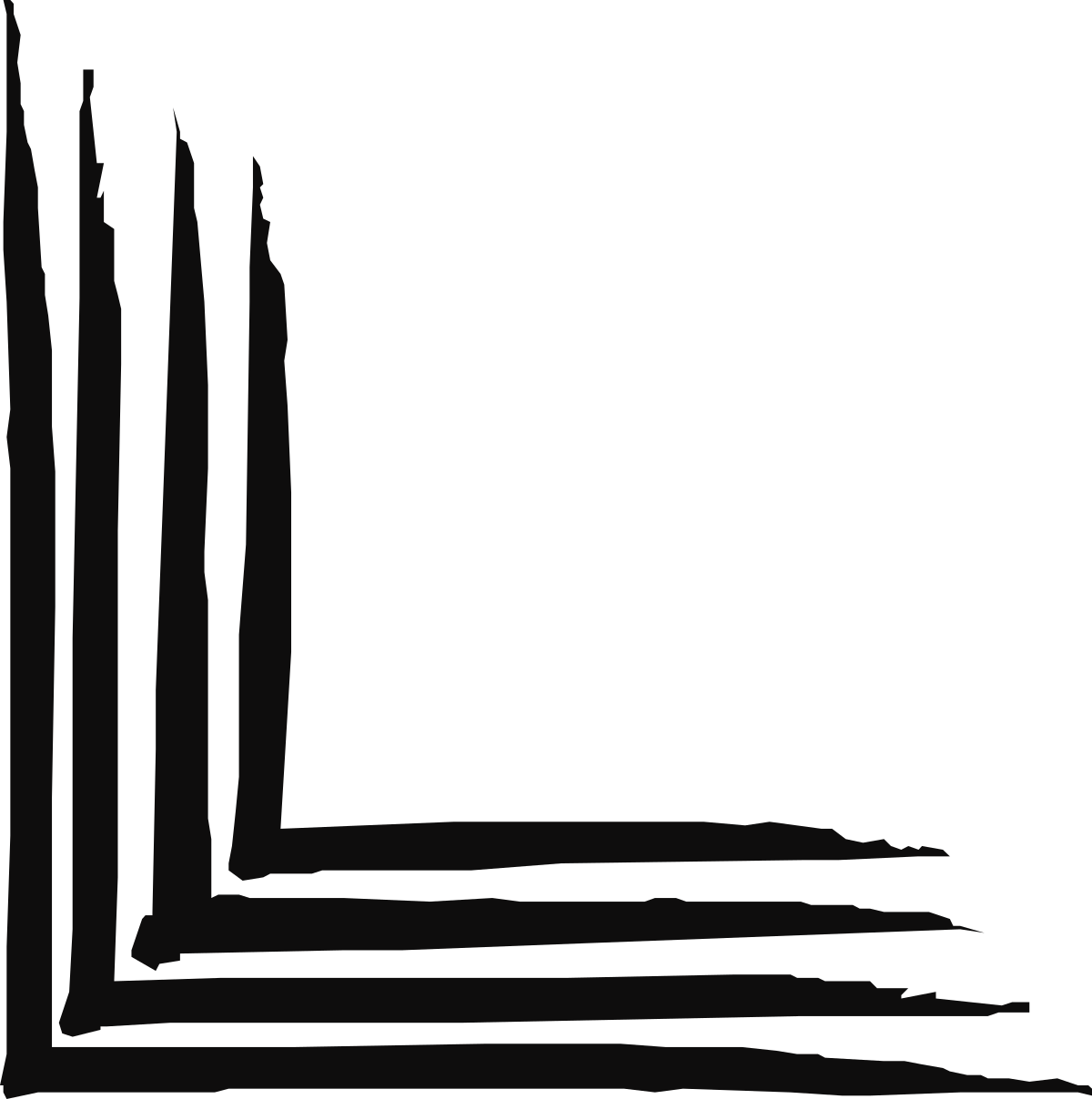 Black and White Window Clipart - Elegant Borders and Corners Design