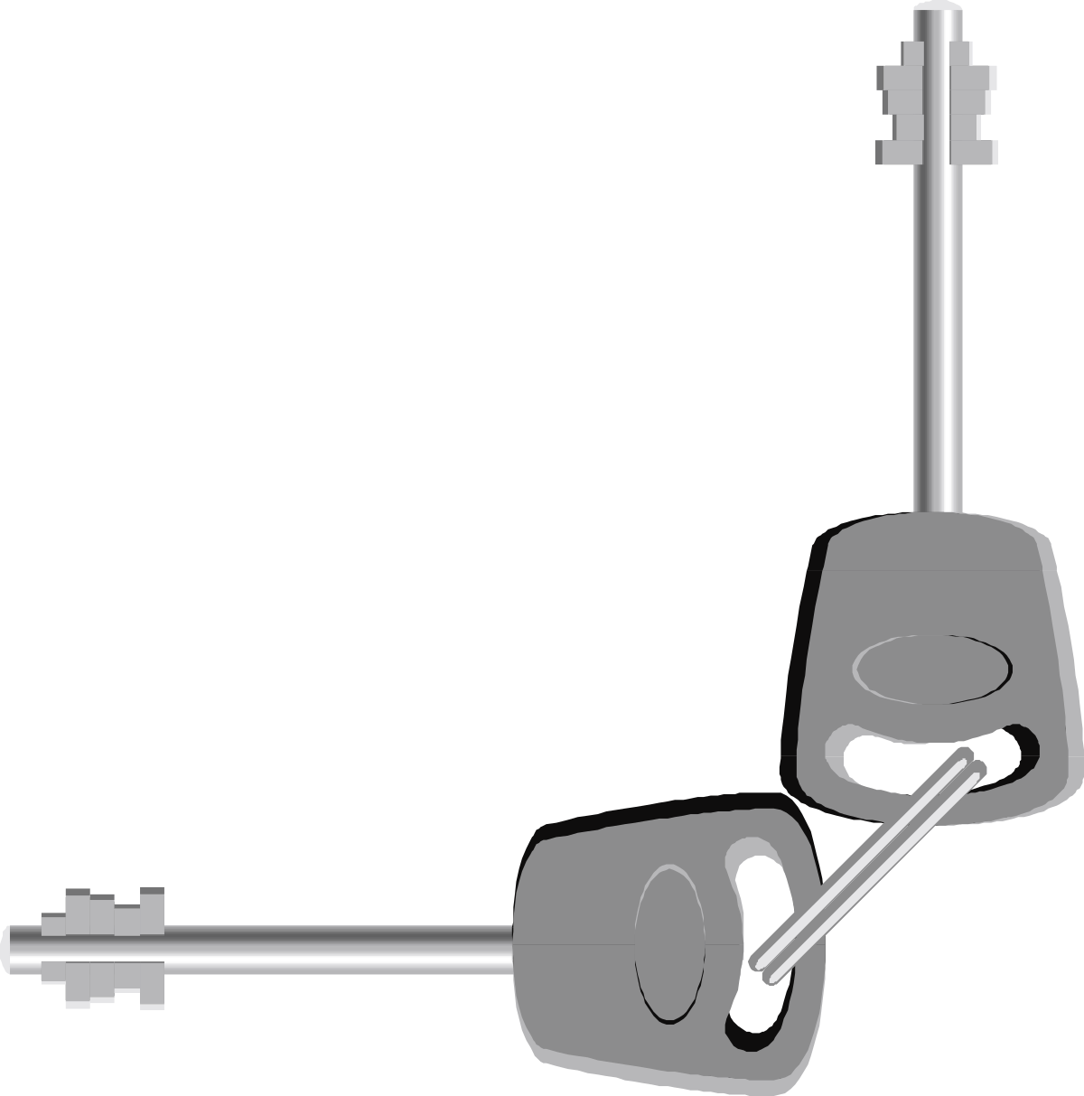 Metal Brackets Clipart - Perfect Borders and Corners for Design Projects