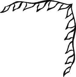 Black and White Torn Paper Clipart - Perfect for Borders and Corners