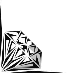 Triangle Clipart: Black and White Borders & Corners