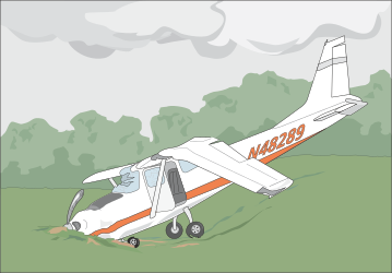 Small Plane on Grass: Stunning Clipart for Your Projects