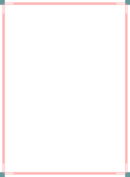 Pink Border Square Frame Clipart for Elegant Designs