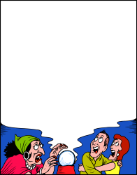 Engaging Cartoon of Two People Talking - Clipart for Communication Themes