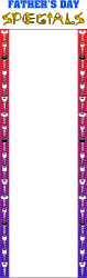 Happy Father's Day Clipart Frame with Arrows