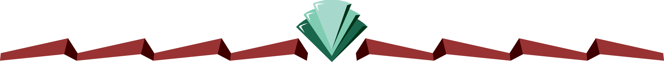Green and Red Arrow Clipart on Black Background - Borders and Bars Design