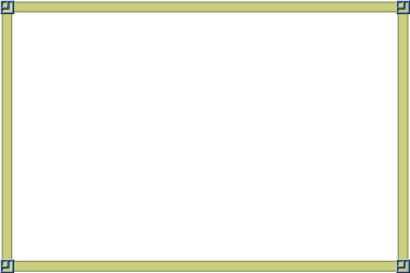 Borders and Frames: Square Clipart with Central Border Design