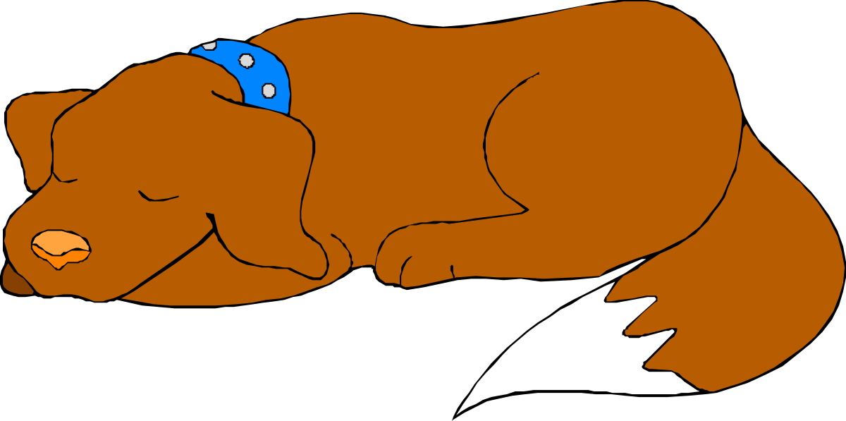 Brown Bear Sleeping on White Background - Cozy Clipart for Your Projects