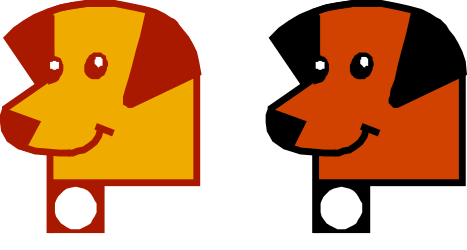 Colorful Shapes Clipart: Vibrant Trio of Geometric Figures