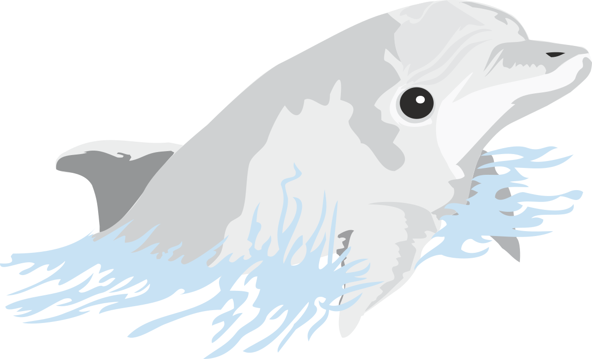a white shark with a black background clip art png transparent White Shark Silhouette on Black Background - Stunning Clipart Design
