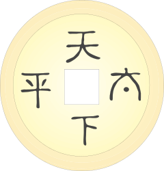 Chinese Characters Circle Clipart - Elegant and Versatile Designs